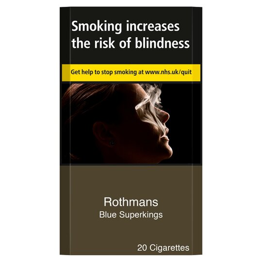 287 Rothmans 2020's Blue Signature 20 Cigarettes - The Vintage