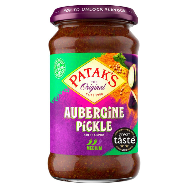 Pataks  Aubergine Pickle  Medium 283G