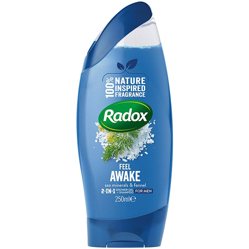 Radox Feel Awake 2-in-1 Shower Gel & Shampoo 250 ml