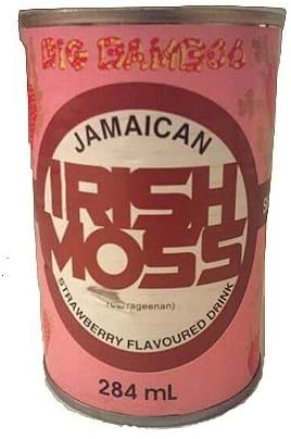 Big Bamboo Irish Moss Strawberry  284Ml