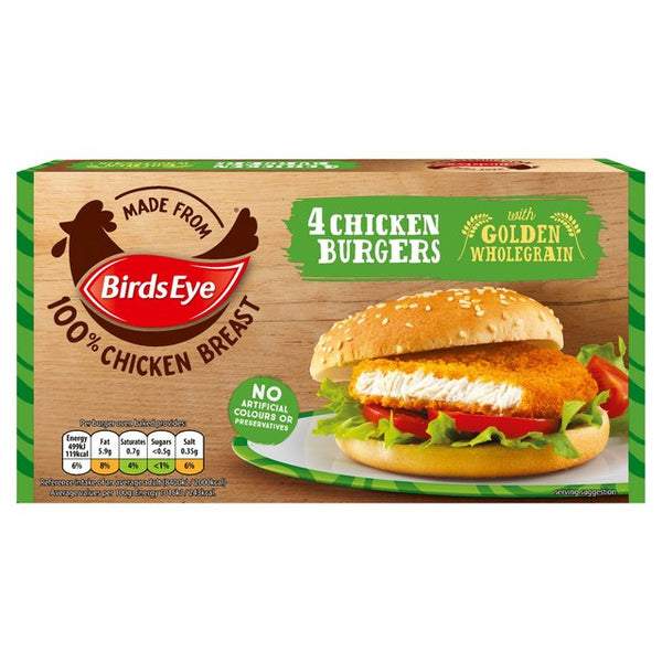 Bird Eye  4 Chicken Burgers 200G