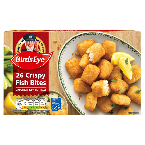 Birds Eye  26 Crispy Fish Bites 350G