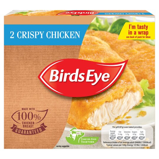 Birds Eye  2 Crispy Chicken 170G