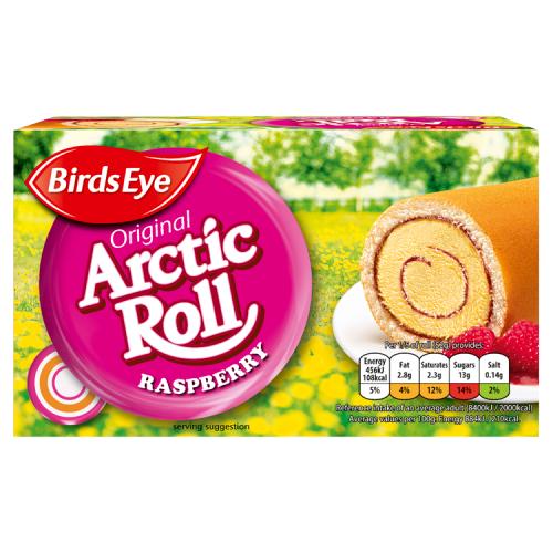 Birds Eye  Artic Roll Raspberry 260G