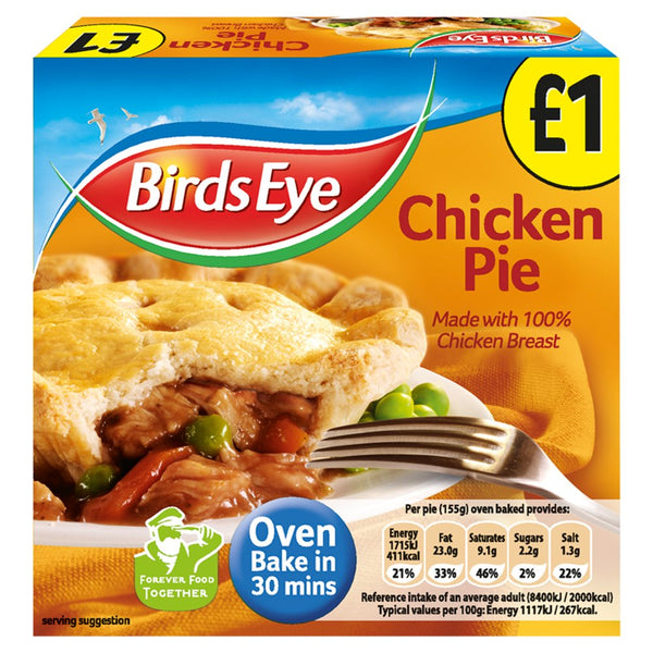 Birds Eye  Chicken Pie 155G