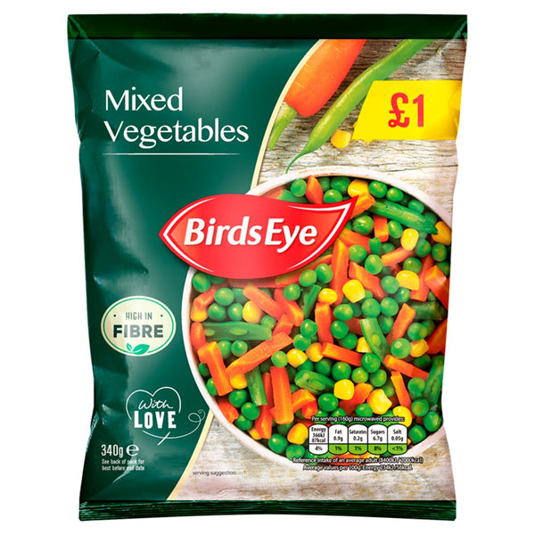 Birdseye Mixed Vegetables  340G