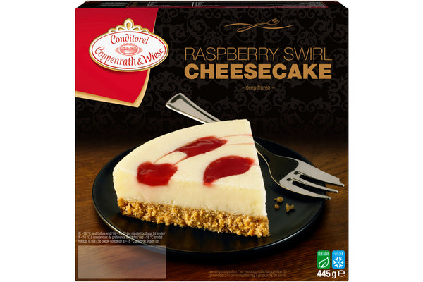 C-C & Wiese Raspberry Swirl Cheesecake  445G