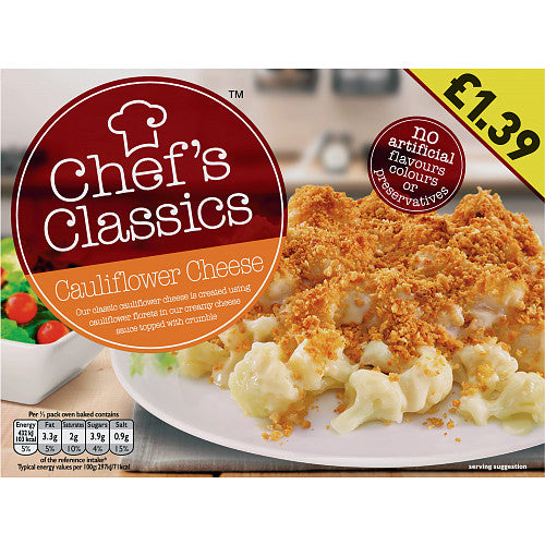 Chef Classics  Cauliflower Cheese  320G