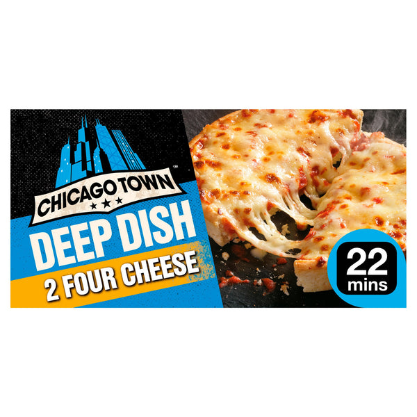 Chicago Town Deep Dish 2 Four Cheese 310G