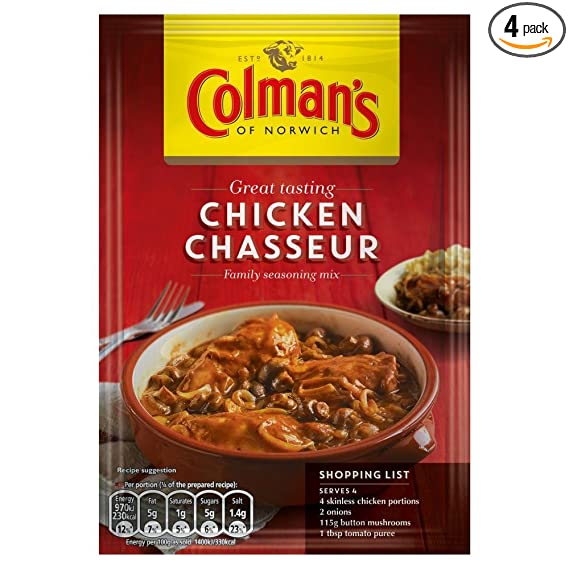 Colman’S Chicken Chasseur 40G