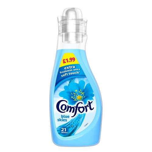 Comfort blue skies 21 washes 750ml