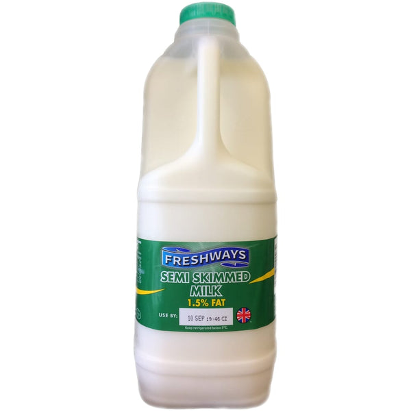 Freshway  Semi Skimmed Milk 2L