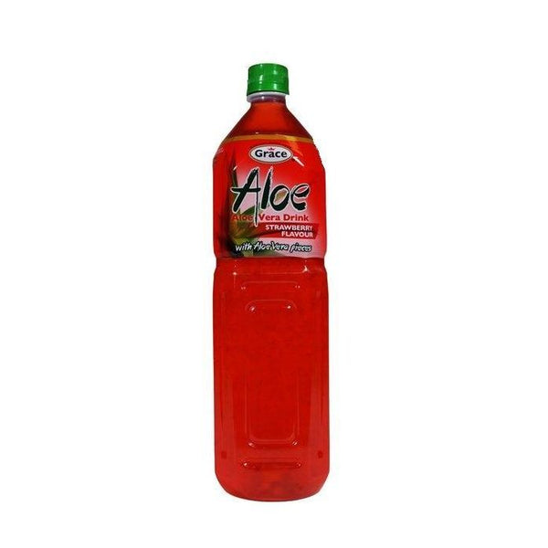 Grace Aloe Vera Drink Strawberry  1.5L