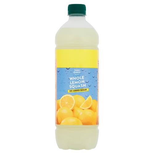 Happy Shopper Whole Lemon Squash 1L