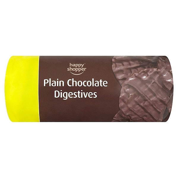 Happy shopper  Plain chocolate digestives 200g