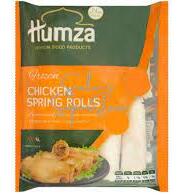 Humza  Frozen Chicken Spring Rolls 650G