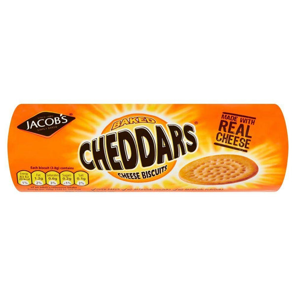 Jacobs Baked cheddars cheese biscuits 150g