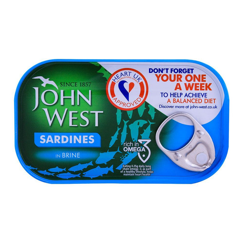 John West  Sardines In Brine 120G