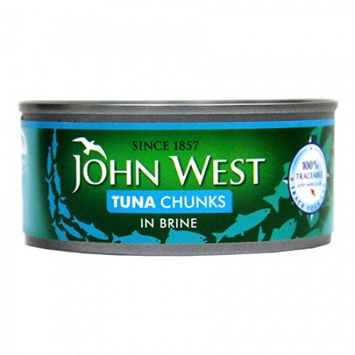 John West Tuna Chunks In Brine  132G