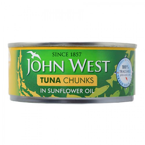 John West Tuna Chunks In Sunflower Oil 132G