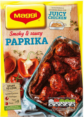 Maggi Smoky And Saucy Paprika Seasoning Mix 30G