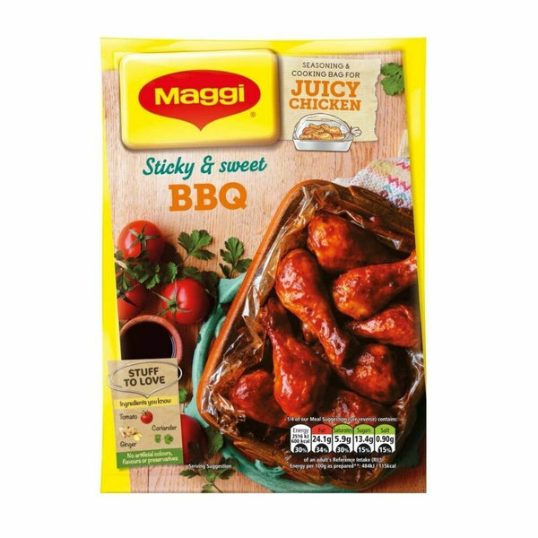 Maggi Sticky And Sweet Bbq Seasoning Mix 47G