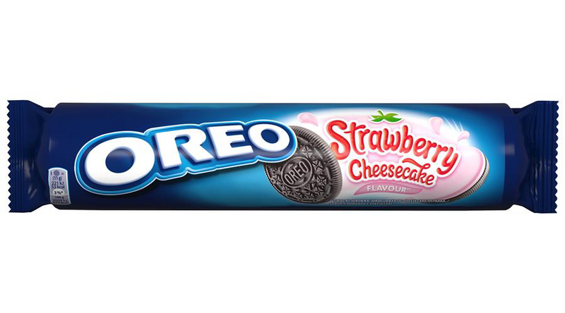 Mondelez Oreo Strawberry cheesecake 154g