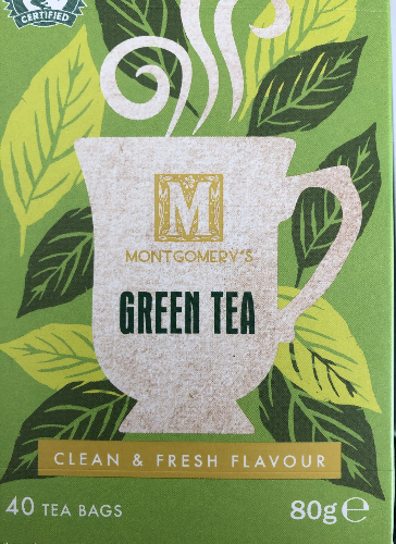 Montgomery Green Tea 40 Tea Bags