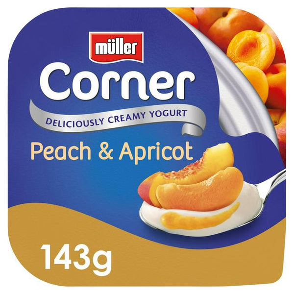 Muller Peach And Apricot Yoghurt 143G