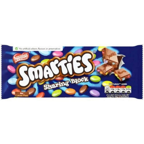 Nestle Smarties Sharing Block  100G