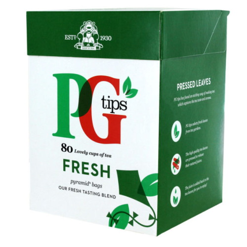 Pg Tips 80 Teabags 232G