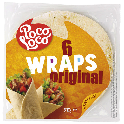 Poco Loco 6 Wraps Original  370G