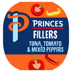 Princes Fillers Tuna Tomato And Mixed Peppers 85G