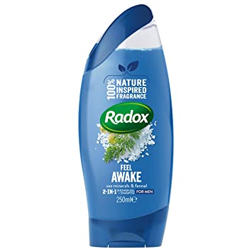 Radox Feel Awake 2-in-1 Shower Gel & Shampoo 250ml