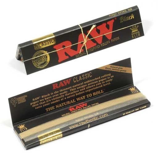 Raw Black Kingsize