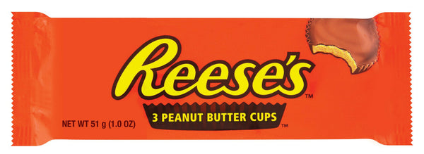 Reeses 3 Peanut Butter Cups  51G