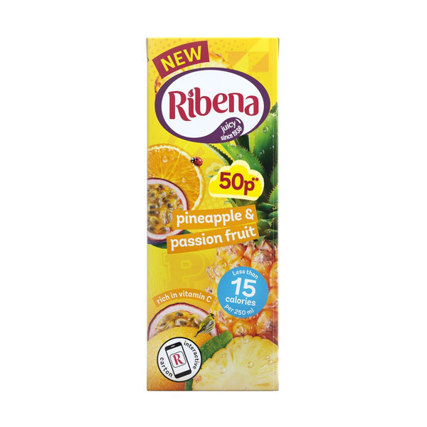 Ribena Pineapple And Passion Fruit 250Ml