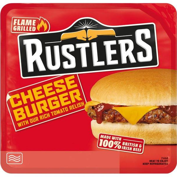 Rustlers 2X Cheese Burgers 280G