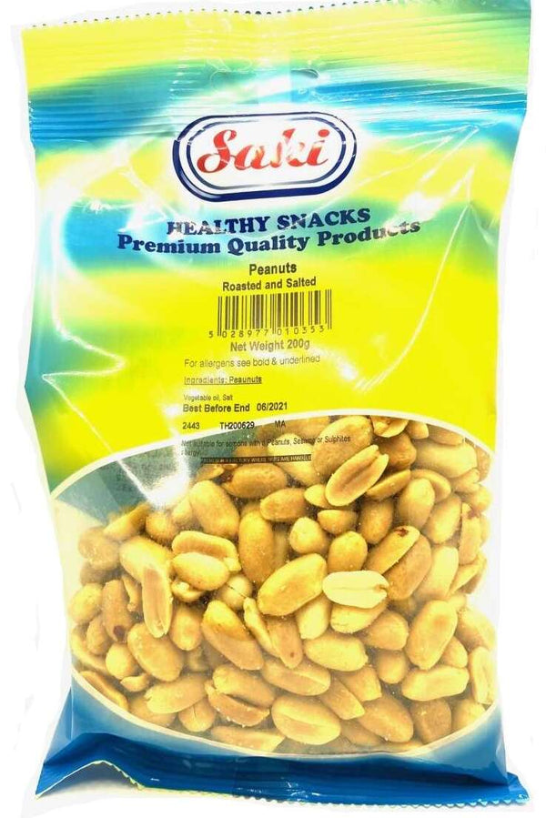 Saki Peanuts Roasted And Salted 200G