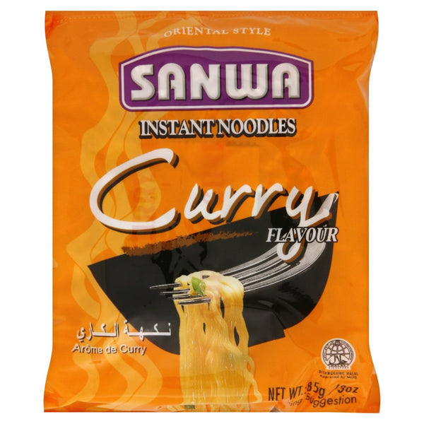 Sanwa Curry Noodles 85G