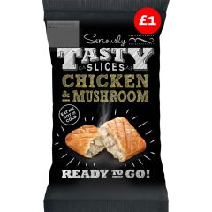 Seriously Tasty Slices Chicken And Mushroom 100G