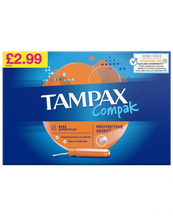 Tampax Compak Super 18