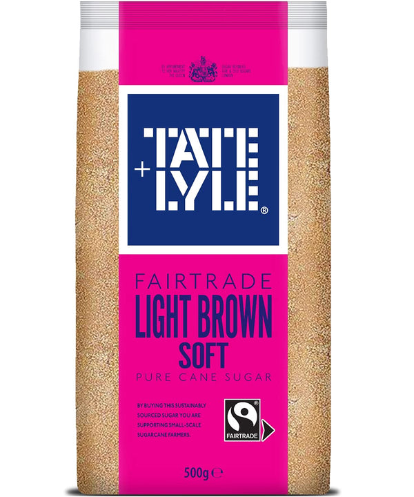 Tate Lyle  Light Brown Soft Sugar 500G