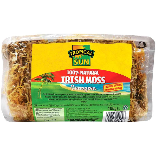 Tropical Sun Irish Moss Carrageen  100G