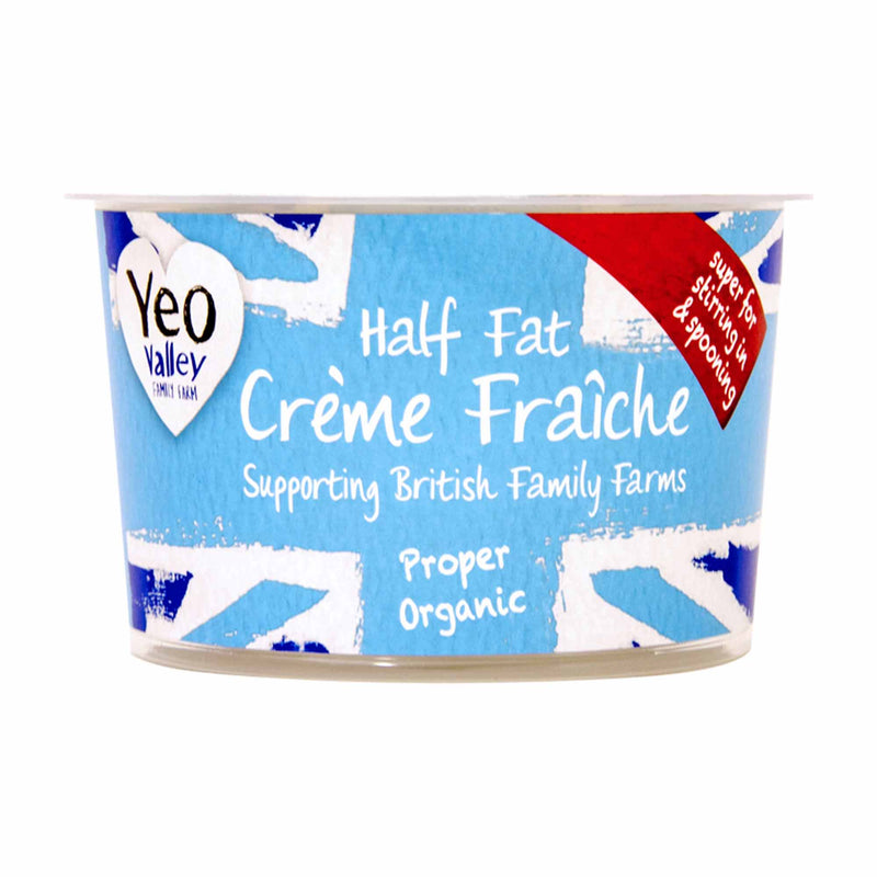 Yeo Valley Half Fat Organic Creme Fraiche 200G