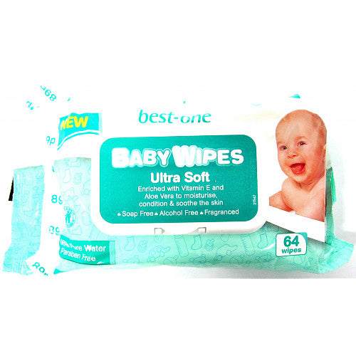 best one babywipes 64 pieces