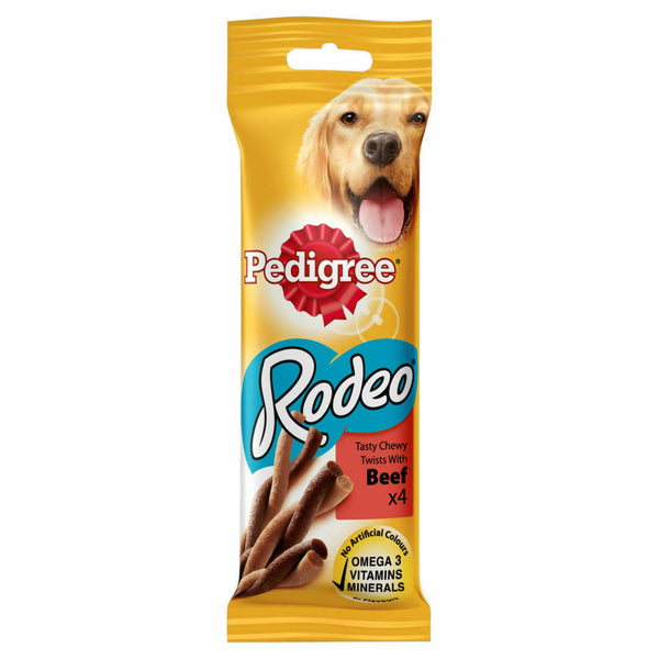 pedigree rodeo with beef 70g