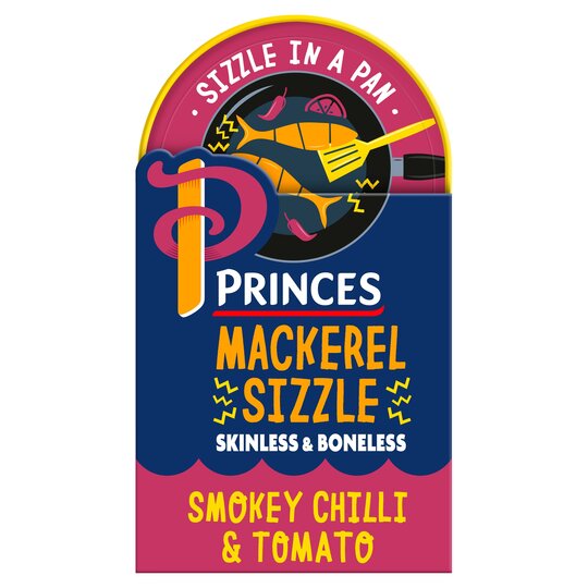 Princes Mackerel Sizzle 160G